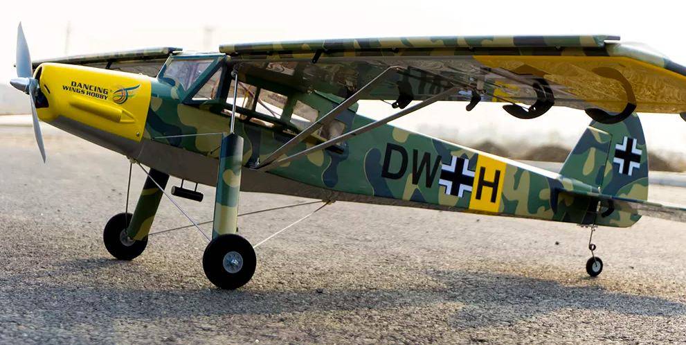 Fieseler Storch 1600mm ARF FULL - foto 9