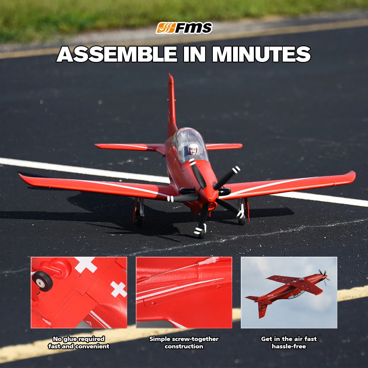 FMS Pilatus 1100mm PNP