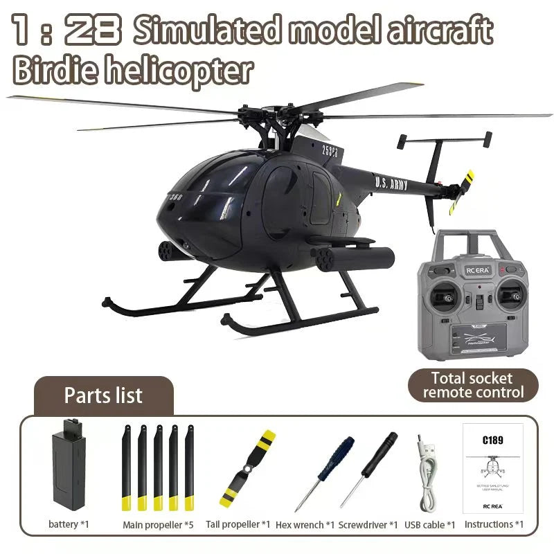 RC ERA C189 MD500 (Negro)