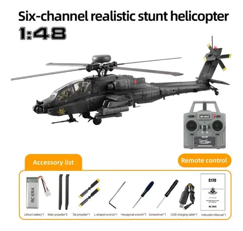 RC ERA C170 Apache (Negro)