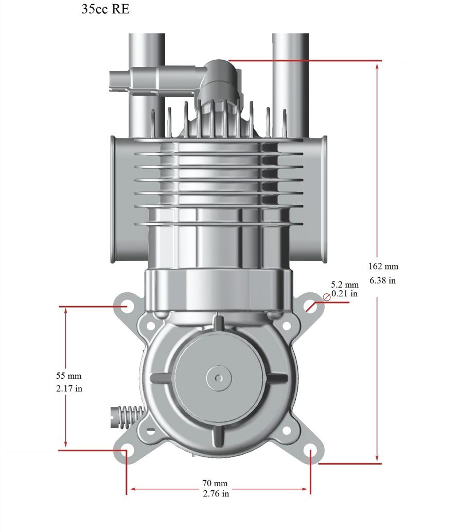 RCGF 35cc RE Stinger - foto 2