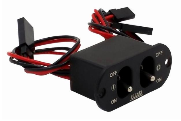 Heavy Duty /  Doble switch con puerto de carga JR/Futaba - foto 3