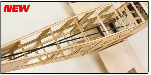 Piper J3 Cub 1800 mm KIT FULL version - foto 6