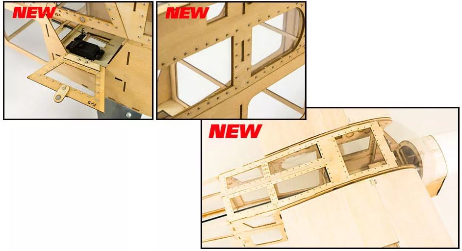 Piper J3 Cub 1800 mm KIT FULL version - foto 9