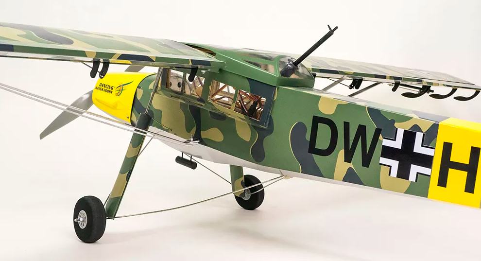 Fieseler Storch 1600mm ARF FULL - foto 3