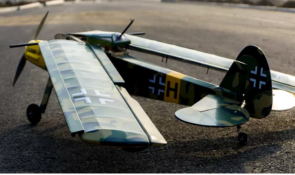Fieseler Storch 1600mm ARF FULL - foto 10