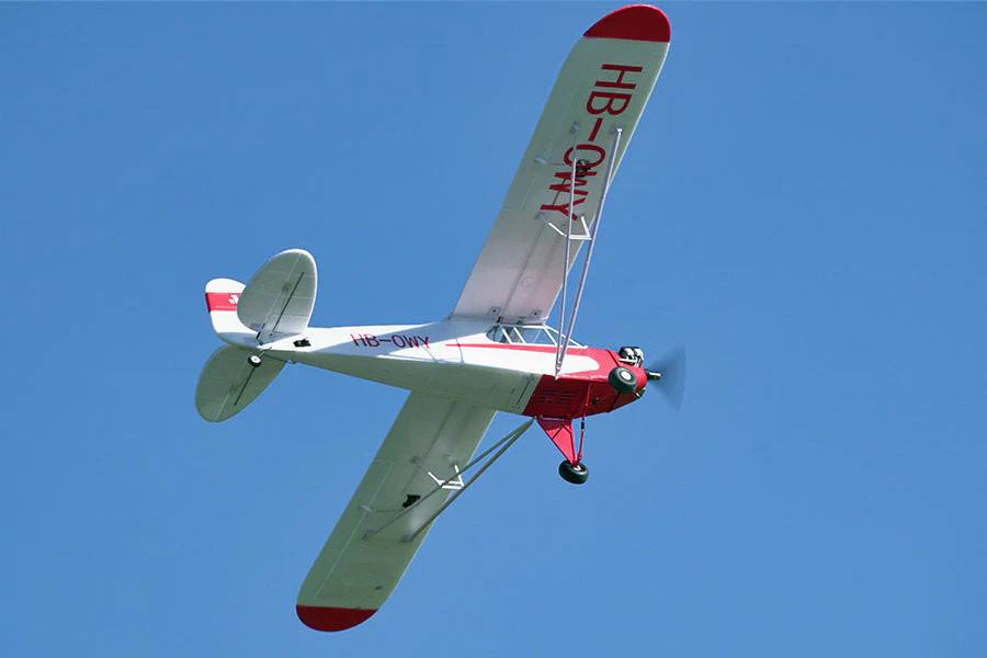 FMS Piper J-3 Cub V4 1400mm PNP c/Flotadores - foto 4