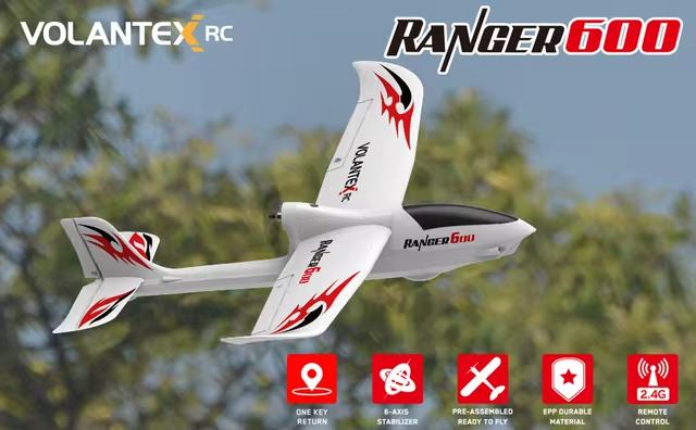 Volantex Ranger 600 / 3 canales con Gyro / RTF - foto 3