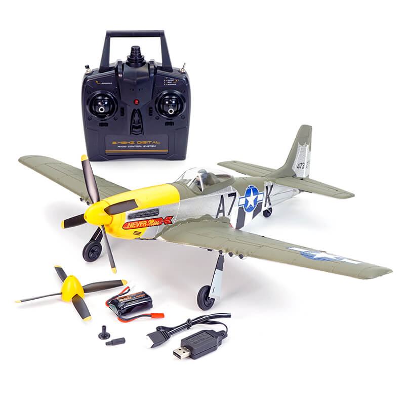 Volantex P51D - 500 / 4 Canales con Gyro / RTF - foto 4