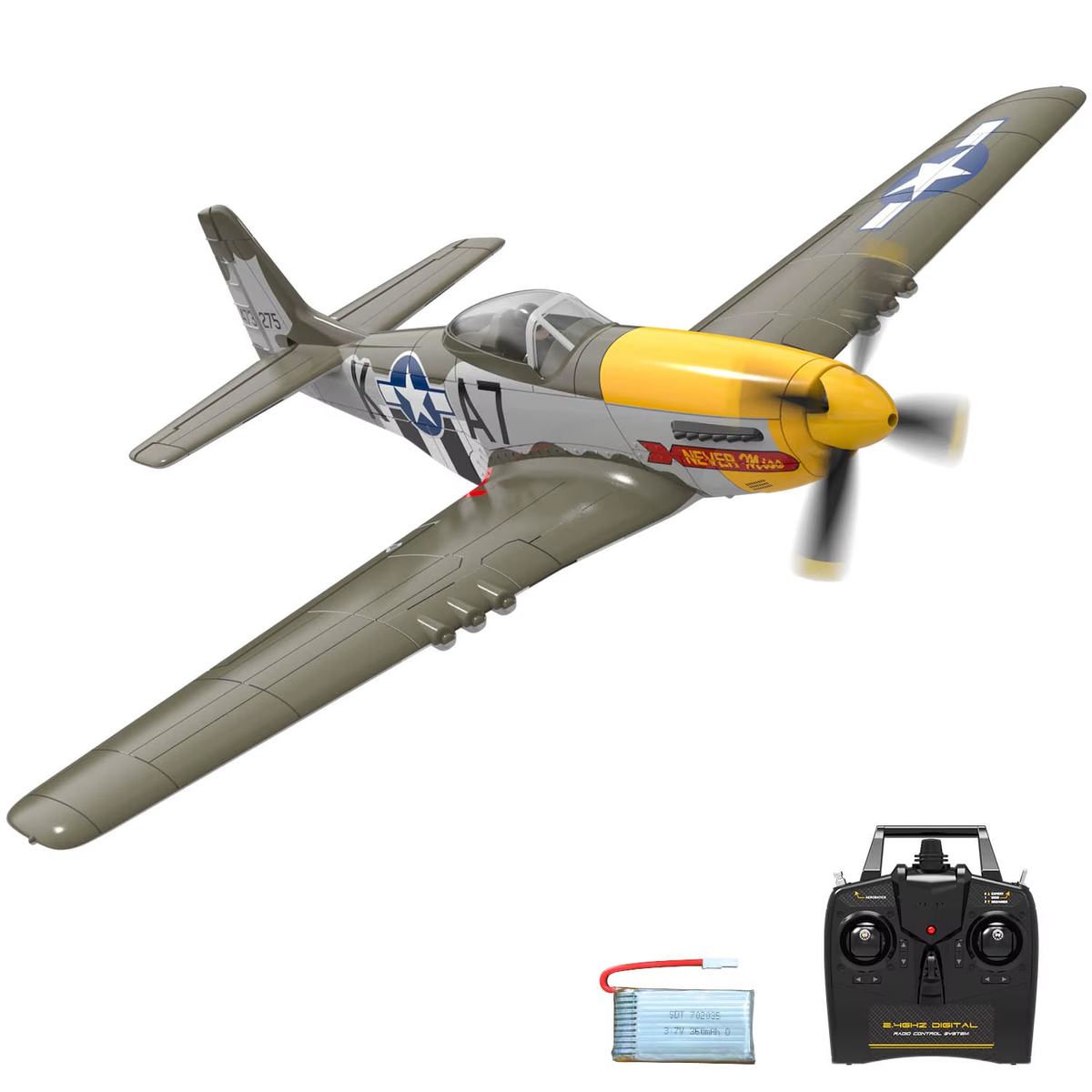 Volantex P51D - 500 / 4 Canales con Gyro / RTF - foto 5