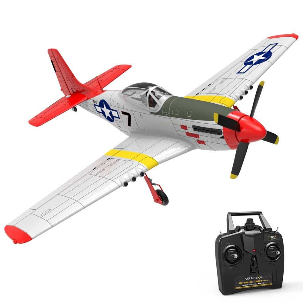 Volantex P51 - 750 / 4 Canales con Gyro / RTF - foto 4
