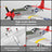 Volantex P51 - 750 / 4 Canales con Gyro / RTF - foto 6