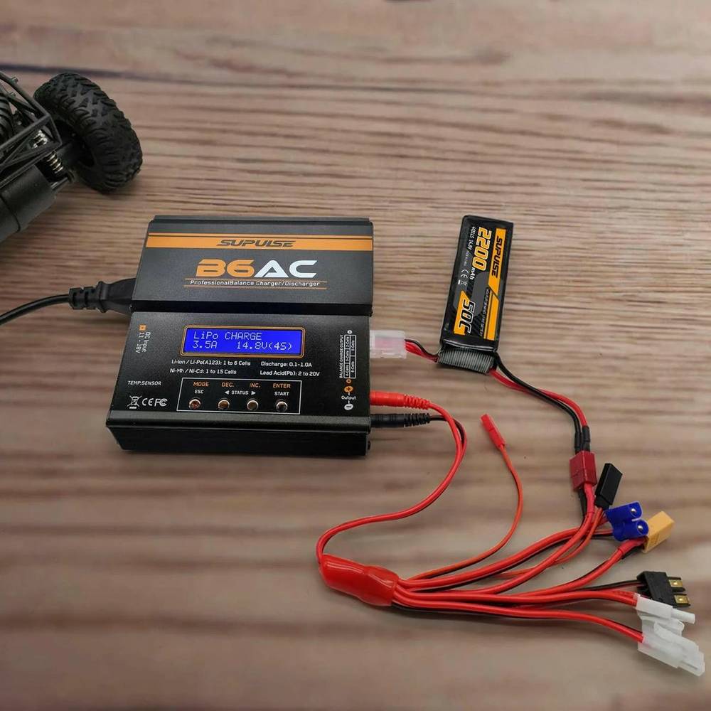 Supulse - Cargador de baterías Multipropósito B6AC/DC - foto 3