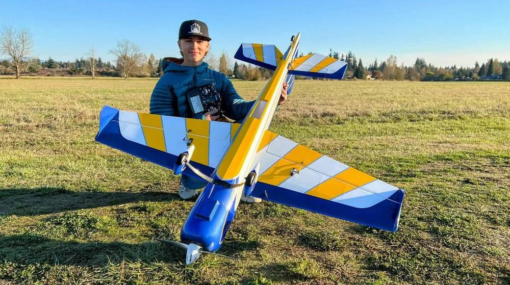 Skywing RC - 60" YAK54  ARF / Azul (70e 1.5m) - foto 9