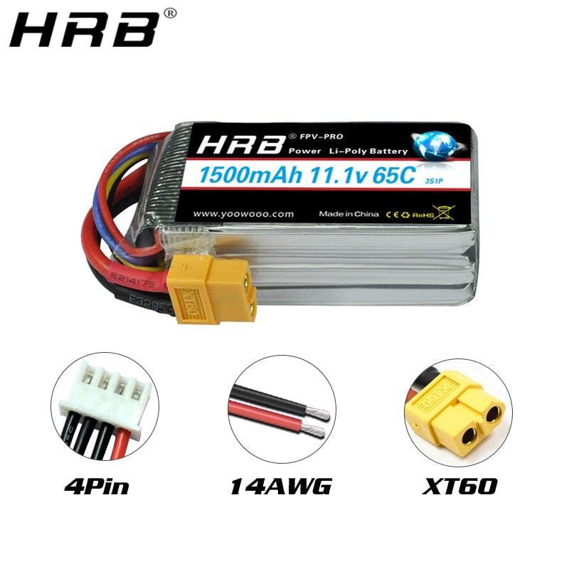 HRB 1500 MAH - 3S 11.1V - XT60 - foto 2