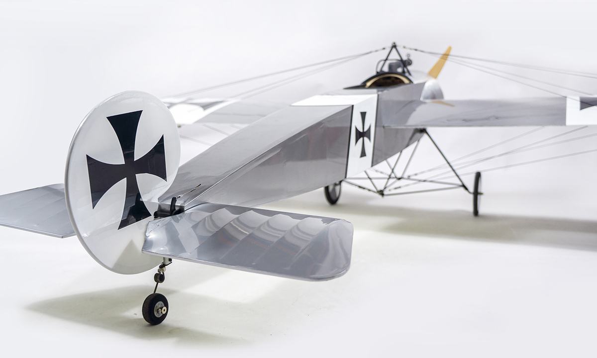 DWHobby Fokker E.III Eindecker 1580mm (1/6 Escala) ARF - foto 3