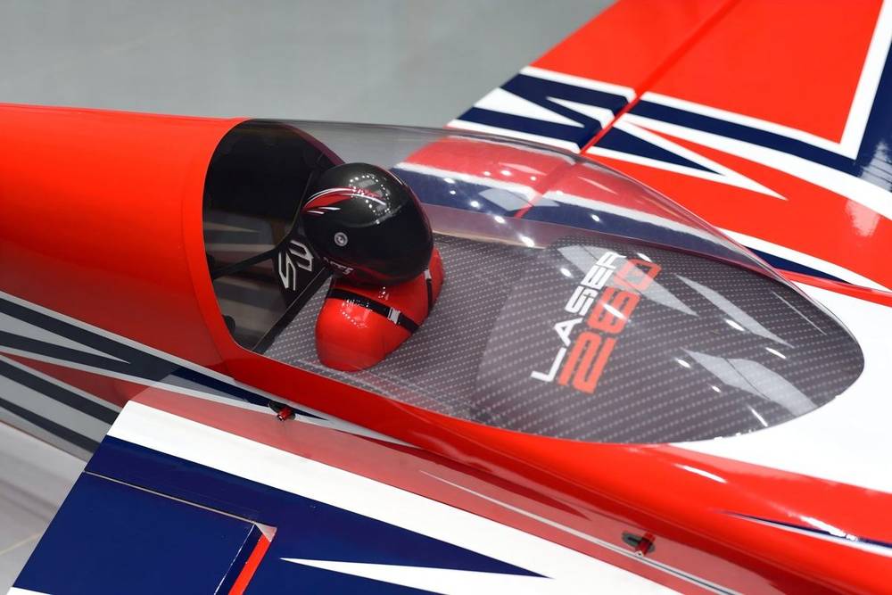 Skywing RC - 88" Laser 260 PLUS ARF / Rojo - foto 9