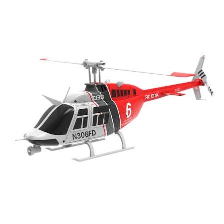 RC ERA C138 Bell 206 (Rojo)