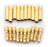 3 pares conector "Banana Bullet" 4mm (Macho - Hembra)
