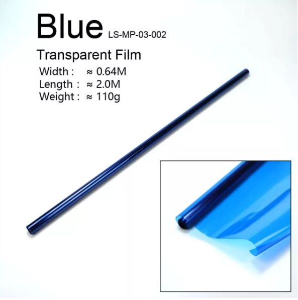 Azul Transparente (2m)
