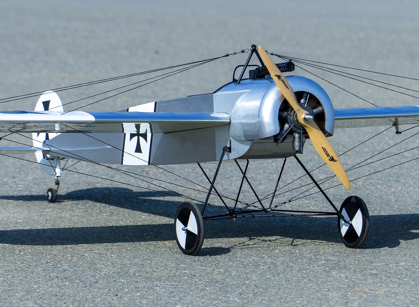 DWHobby Fokker E.III Eindecker 1580mm (1/6 Escala) ARF