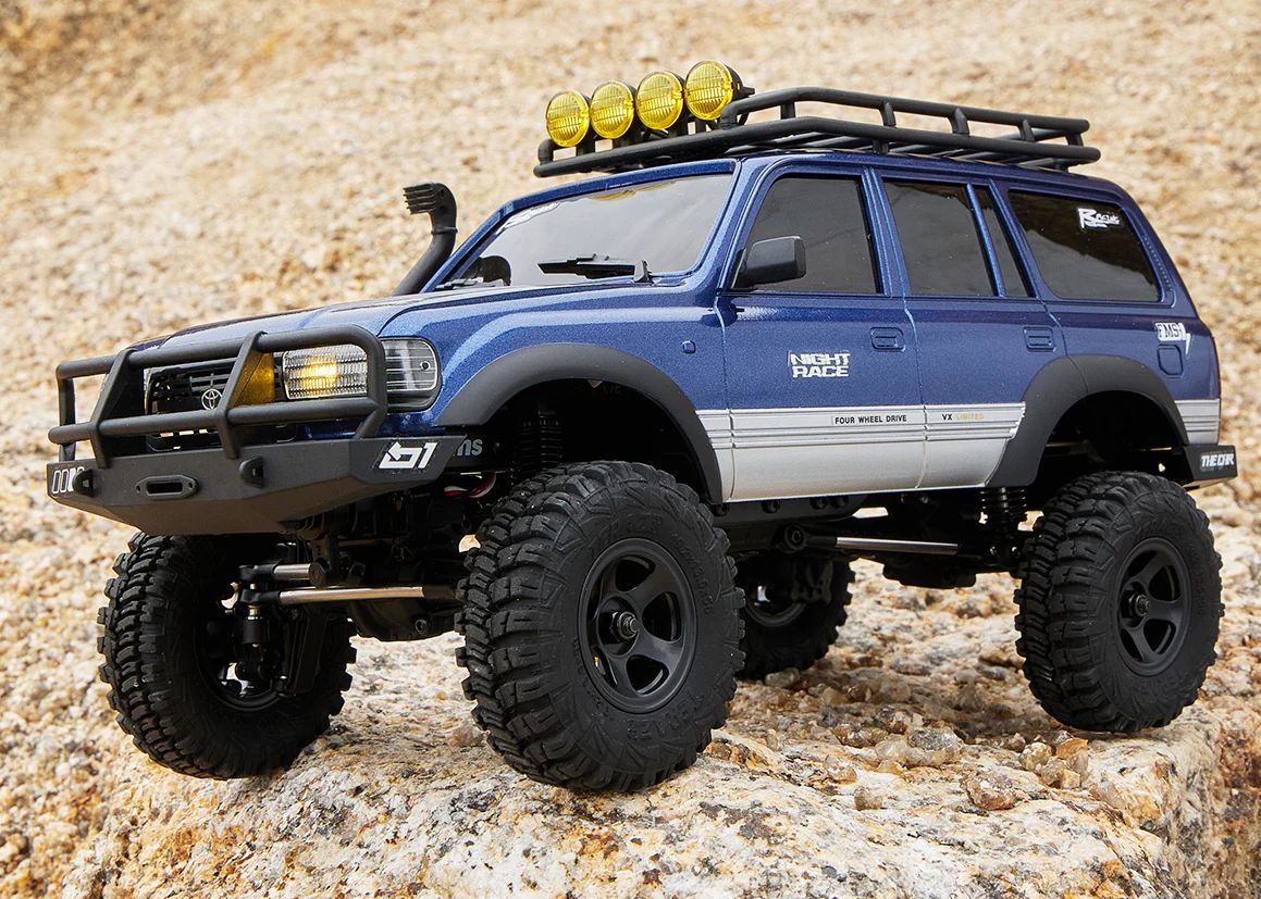 FMS FCX18 Toyota LC80 (1:18) - Azul