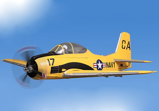 FMS T28 Trojan 1400 V4 (AMARILLO)