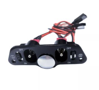 Heavy Duty /  Doble switch con puerto de carga JR/Futaba + DOT de combustible