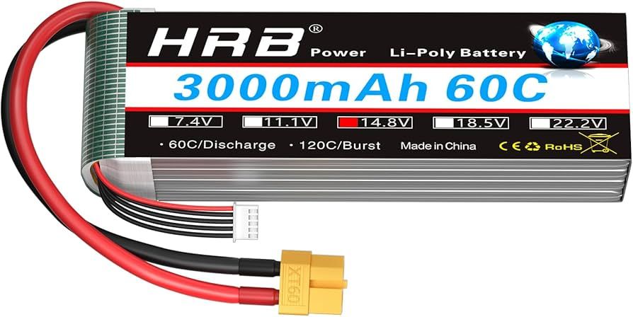HRB 3300 MAH - 4S 14.8V - XT60