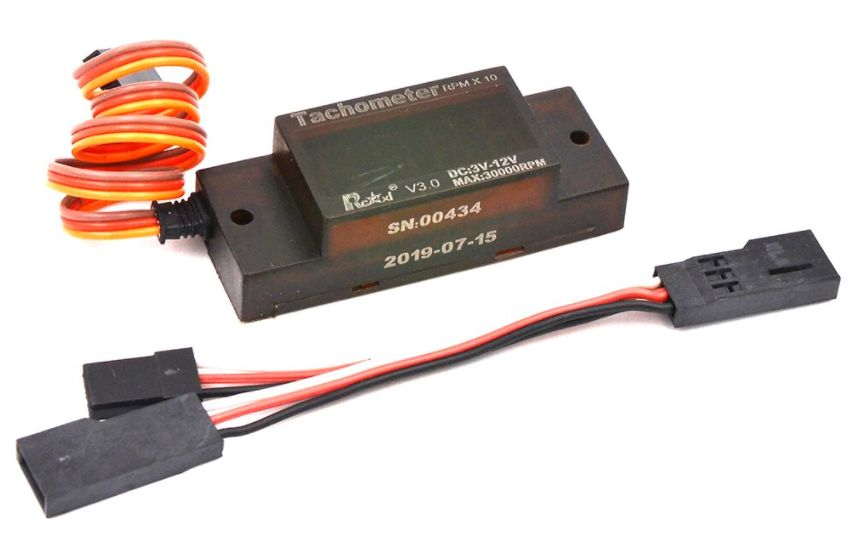 RCEXL V3.0 Mini Tacómetro para RCGF/DLE