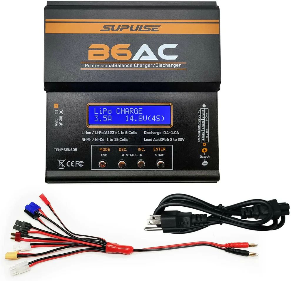 Supulse - Cargador de baterías Multipropósito B6AC/DC
