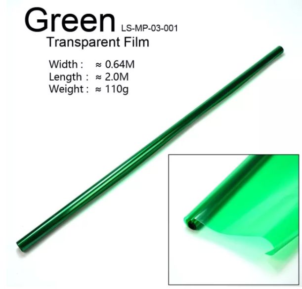 Verde Transparente (2m)