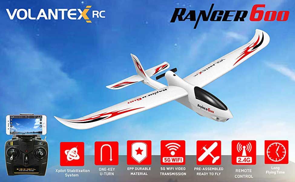 Volantex Ranger 600 / 3 canales con Gyro / RTF